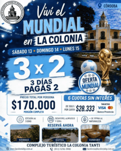 Complejo Turistico la Colonia Tanti | Córdoba"