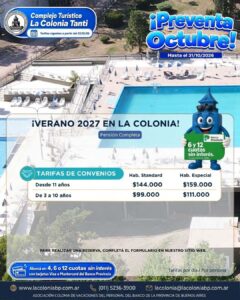 Complejo Turistico la Colonia Tanti | Habitaciones - Córdoba"